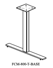 FCM-800 Series Pedestal base