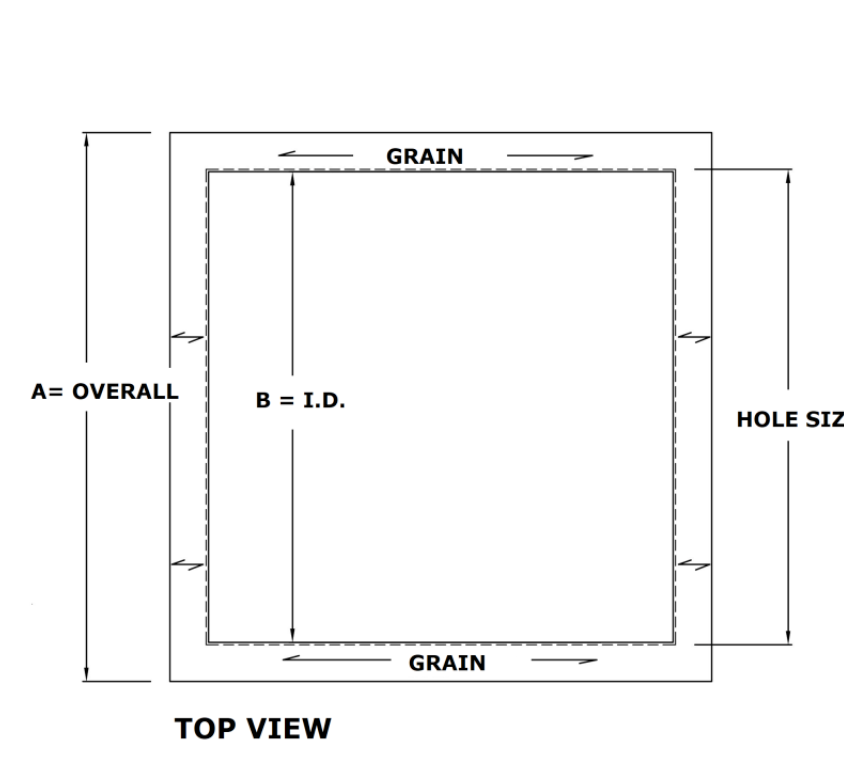 FCM-TMS Square Trash Management Grommet