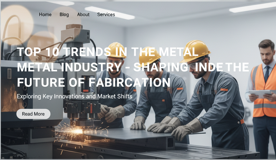 Top 10 Trends in the Metal Industry – Shaping the Future of Fabrication