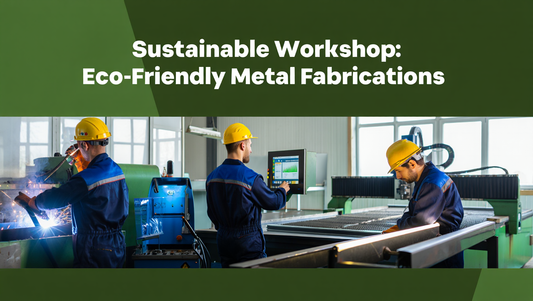 Sustainable workshop showing eco-friendly Metal Fabrications