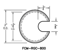FCM-RDR RGC Series Grommet
