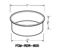 FCM-RDR RGC Series Grommet