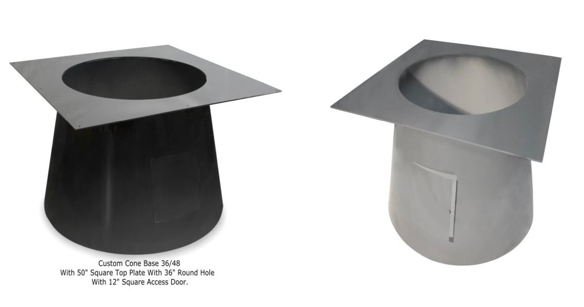 FCM-CT204 SERIES TAPERED ROUND CYLINDER BASE