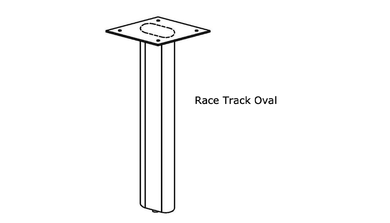 FCM-1400 Racetrack Oval Leg
